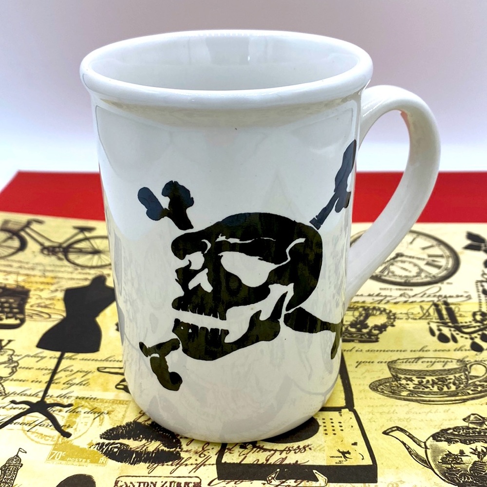 Gibson Skull & Crossbones Coffee Cup